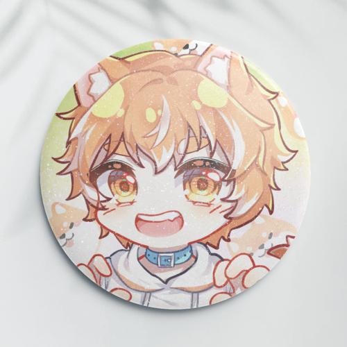 【头像组】58mm覆膜吧唧珠光膜 - 绿